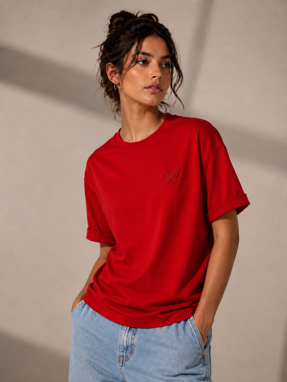T-shirt Oversize Mini Heart