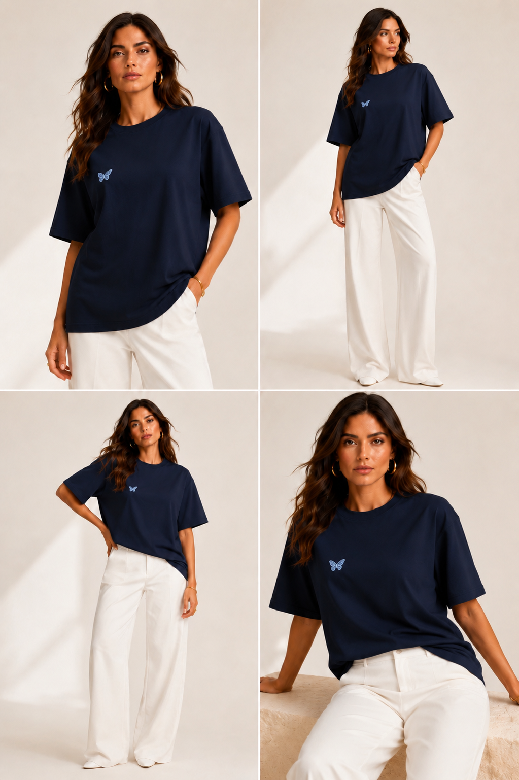 T-shirt oversize Signature