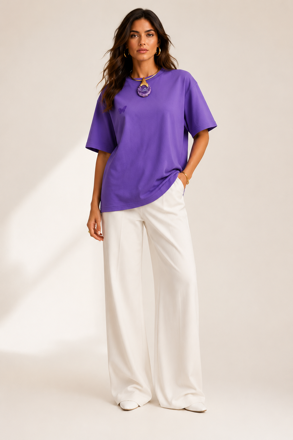 T-shirt oversize Signature