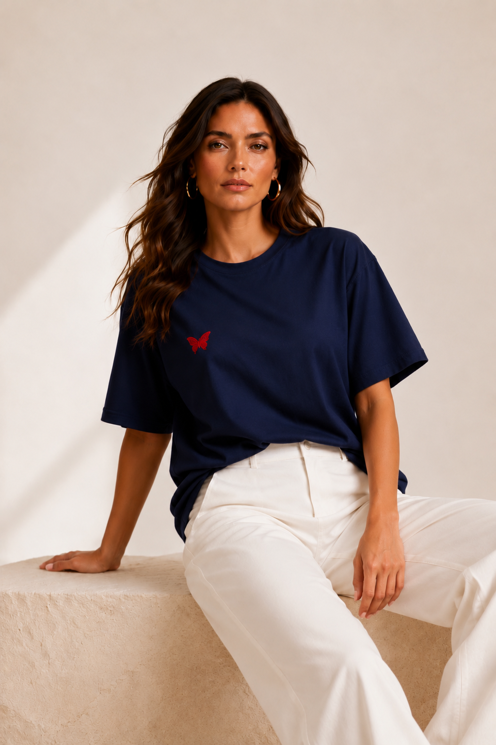 T-shirt oversize Signature