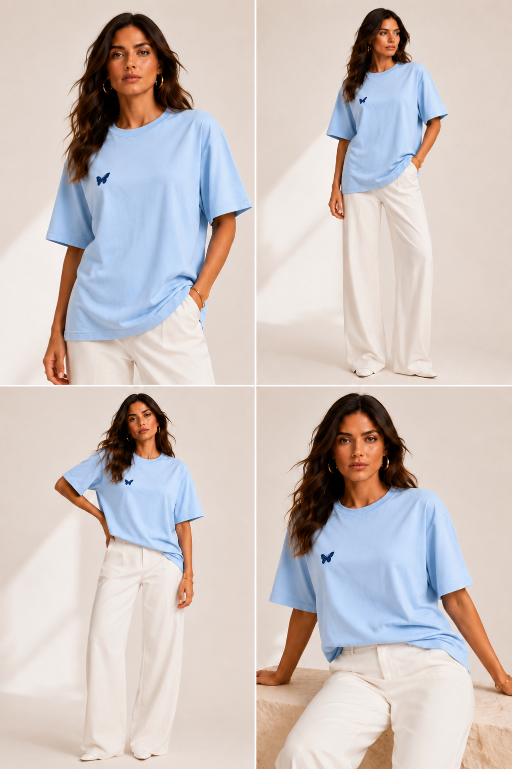 T-shirt oversize Signature