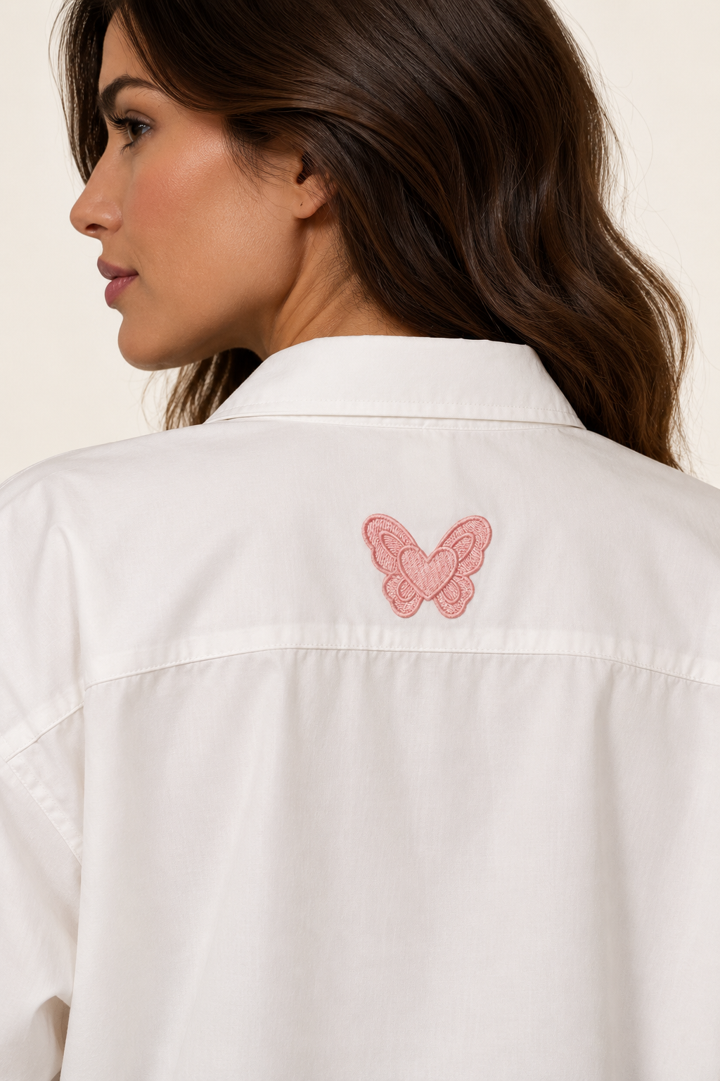 Chemise blanche femme Octobre Rose – Soy Libre