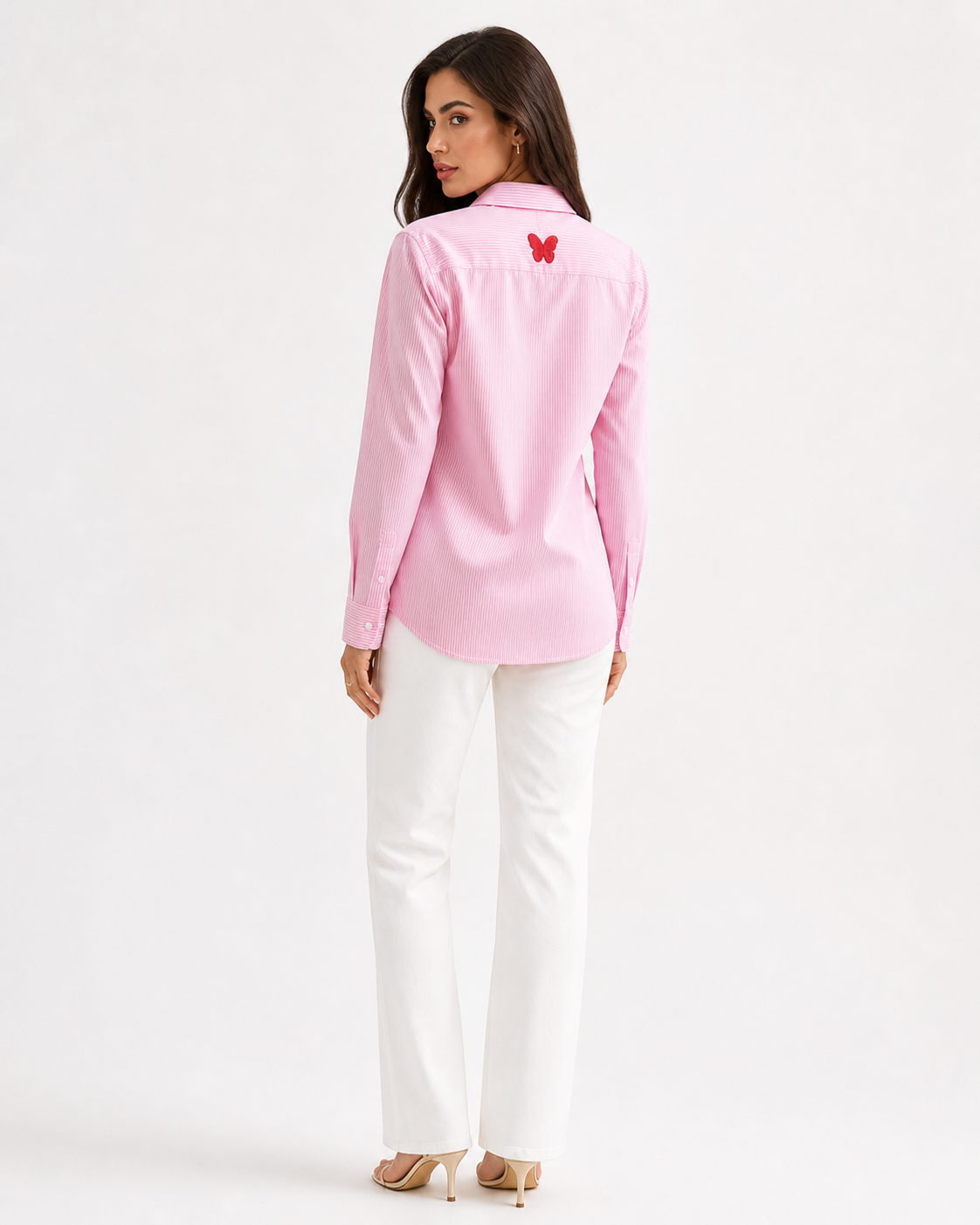 Chemise rayures rose SOY LIBRE