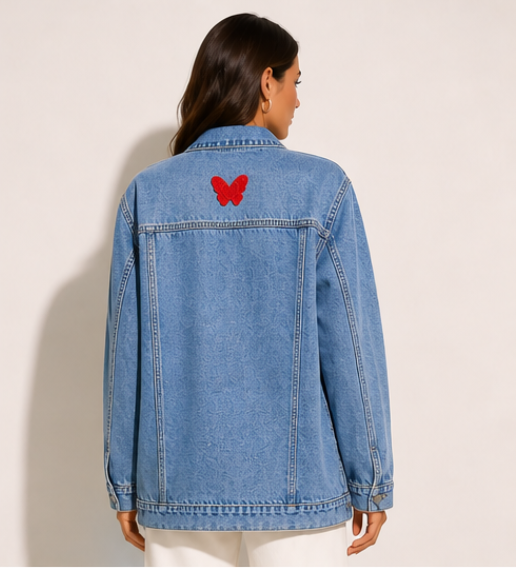 Veste en jean SOY LIBRE