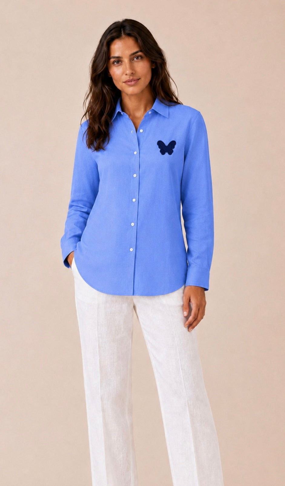 Chemise en lin Signature