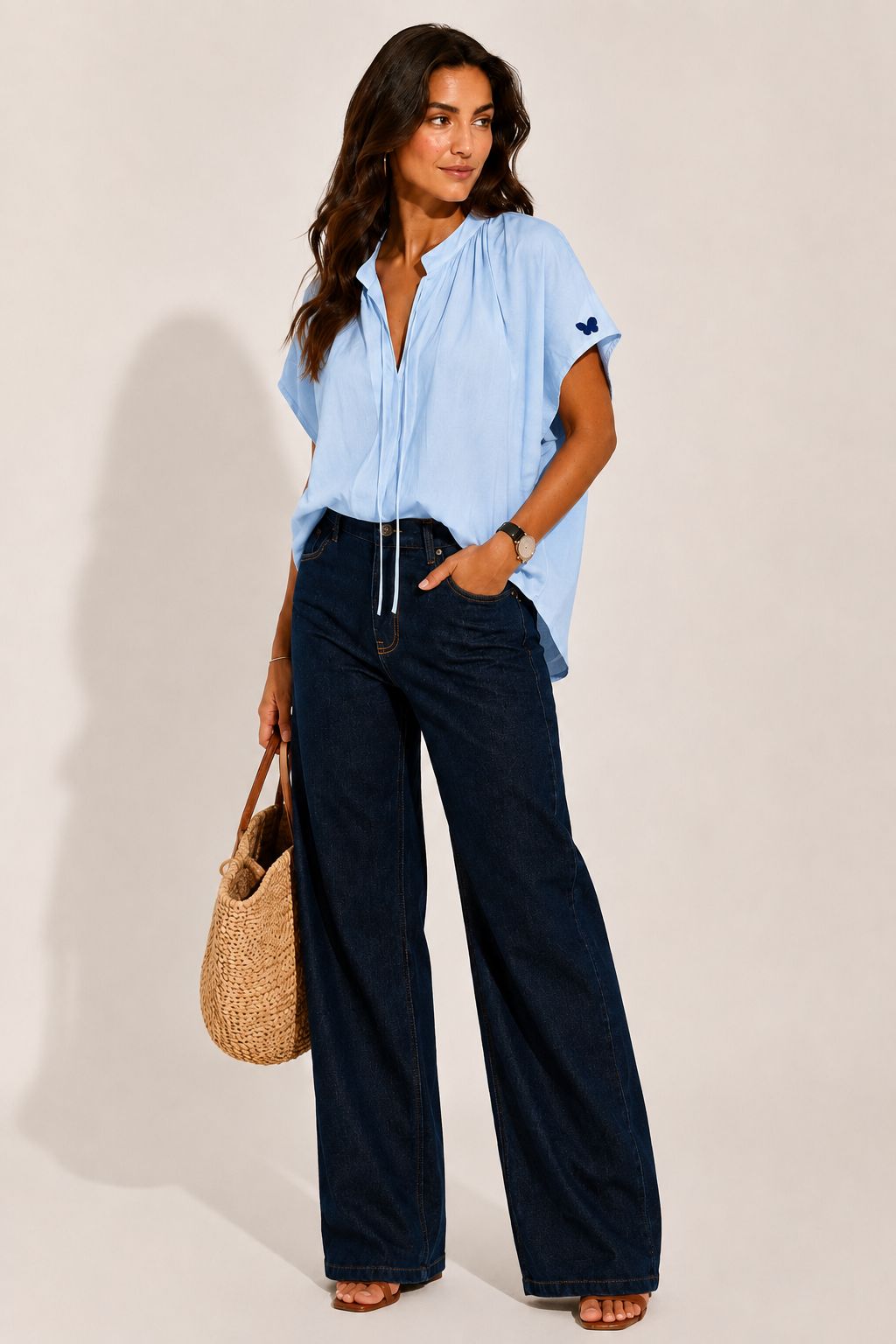 Blouse Ligera Bleue