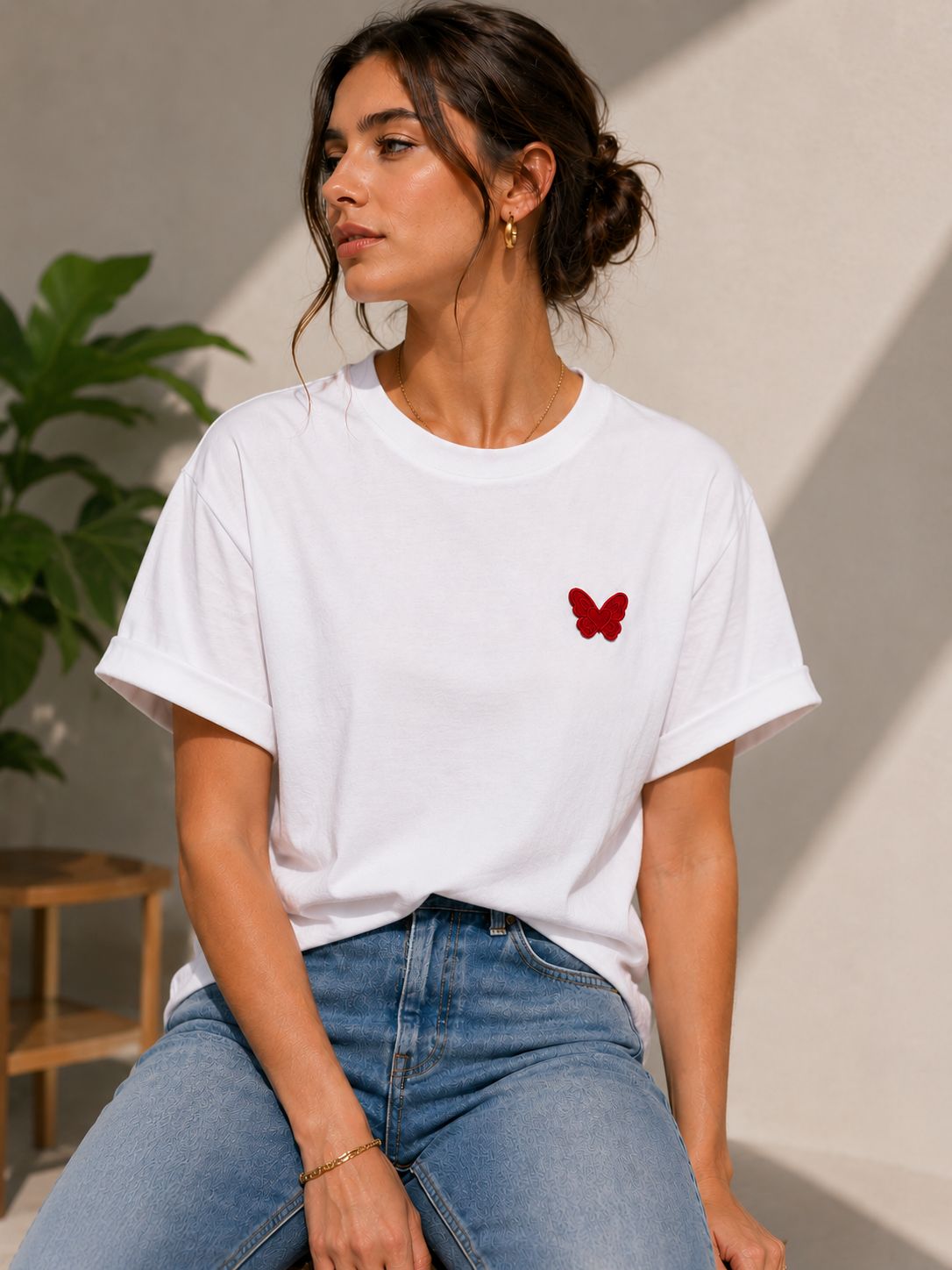 T-shirt Oversize Mini Heart SOY LIBRE